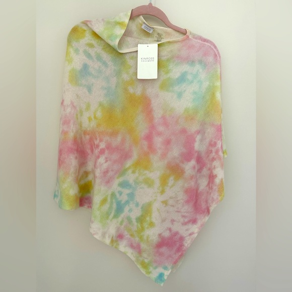 NWT Kinross Cashmere Poncho - Picture 2 of 5